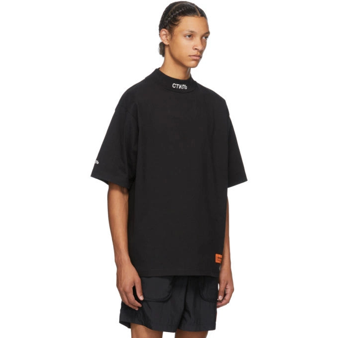 (PRE-ORDER) HERON PRESTON BLACK TURTLE NECK