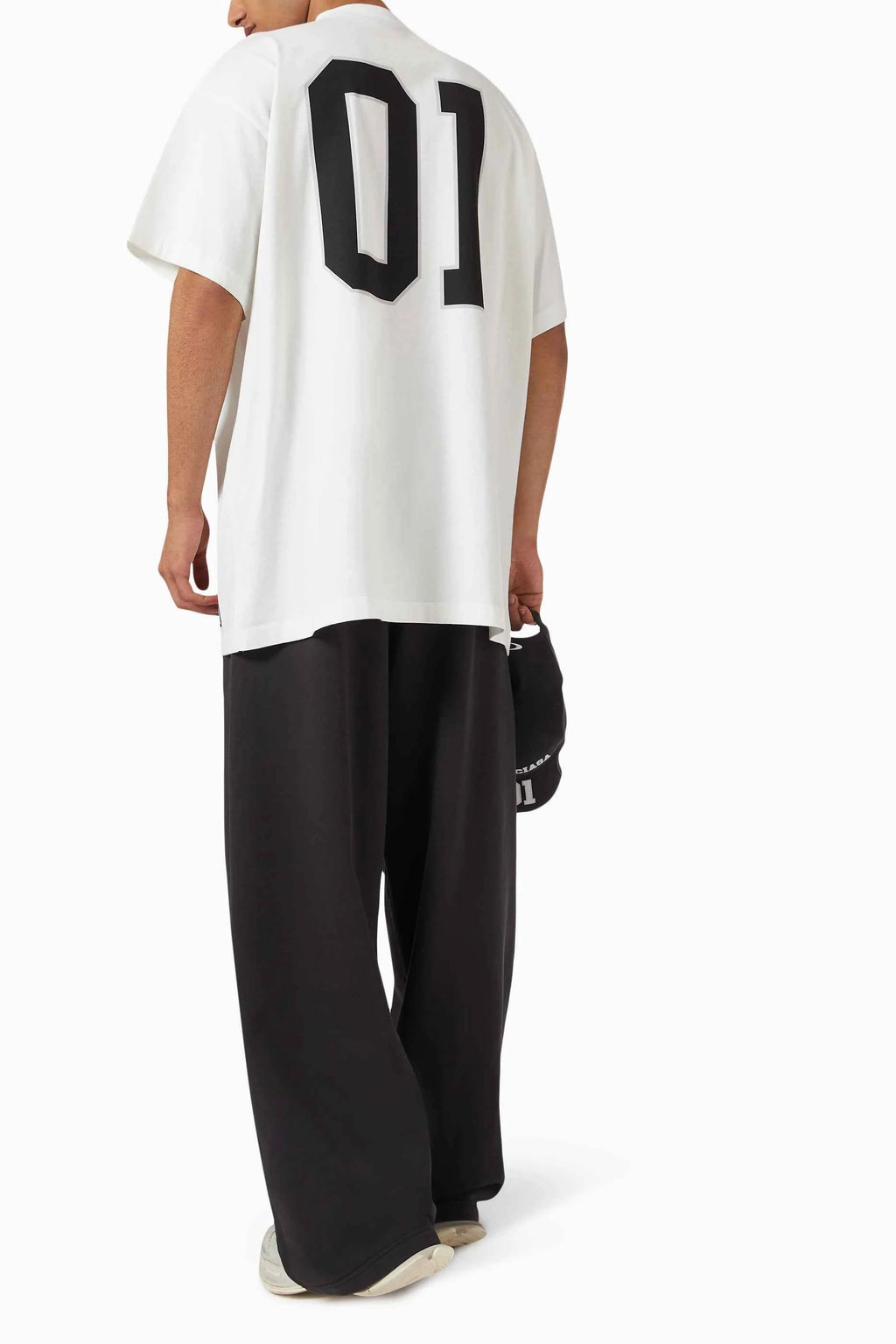 Balenciaga Basketball Series Oversized T-shirt in Vintage Jersey