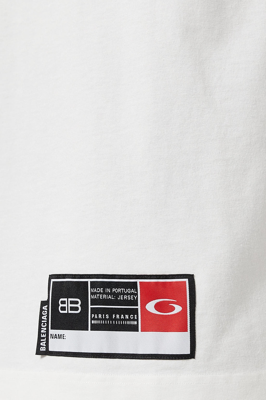 Balenciaga Basketball Series Oversized T-shirt in Vintage Jersey