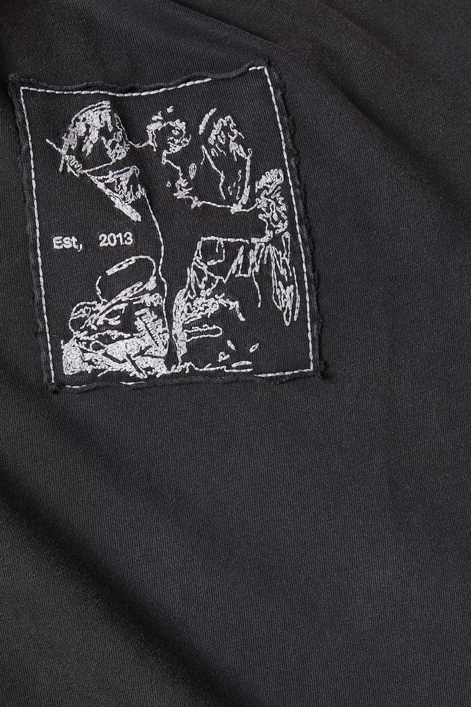 Off-White  Follow Faded Painting Skate T-shirt in Cotton
