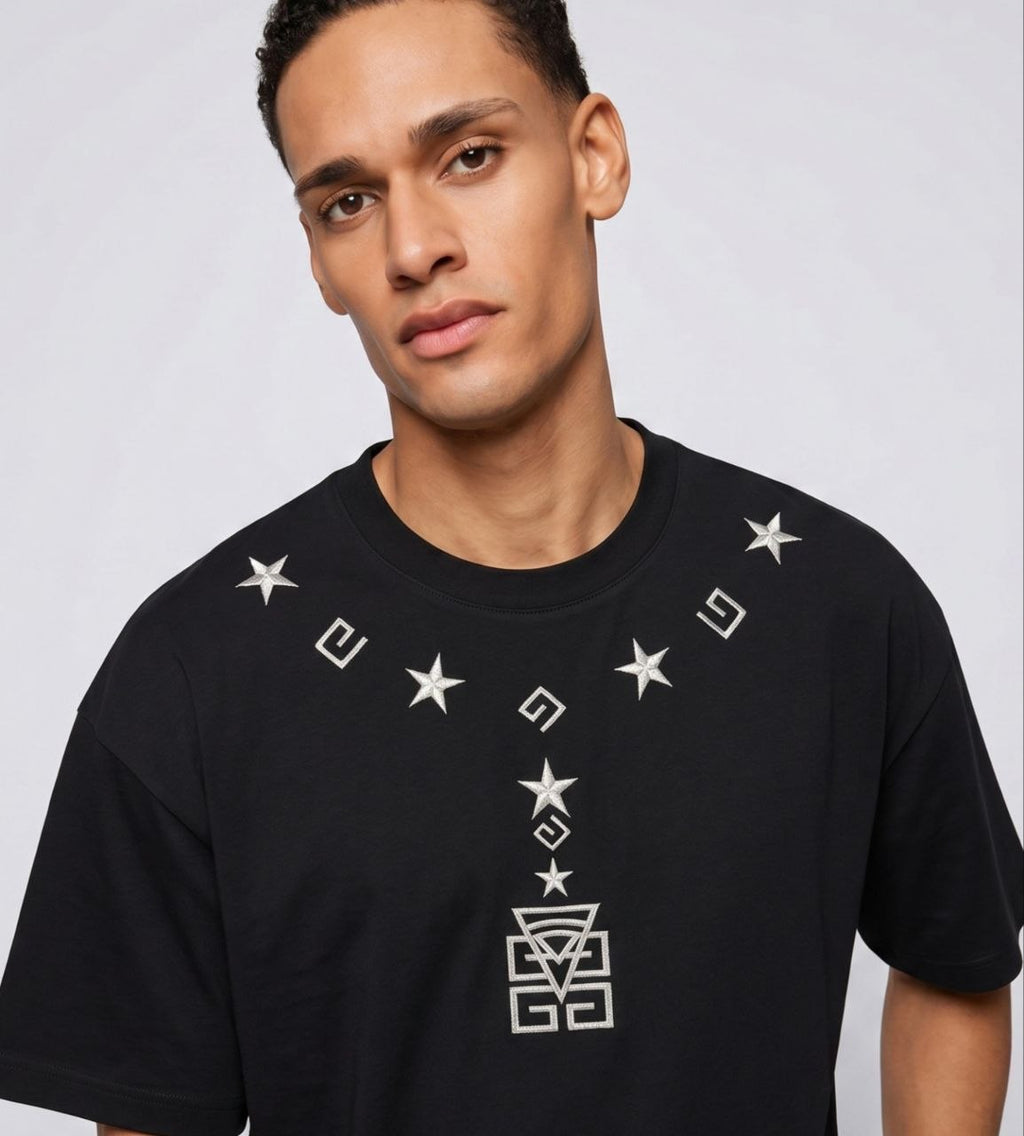 Givenchy emblem Black Tee