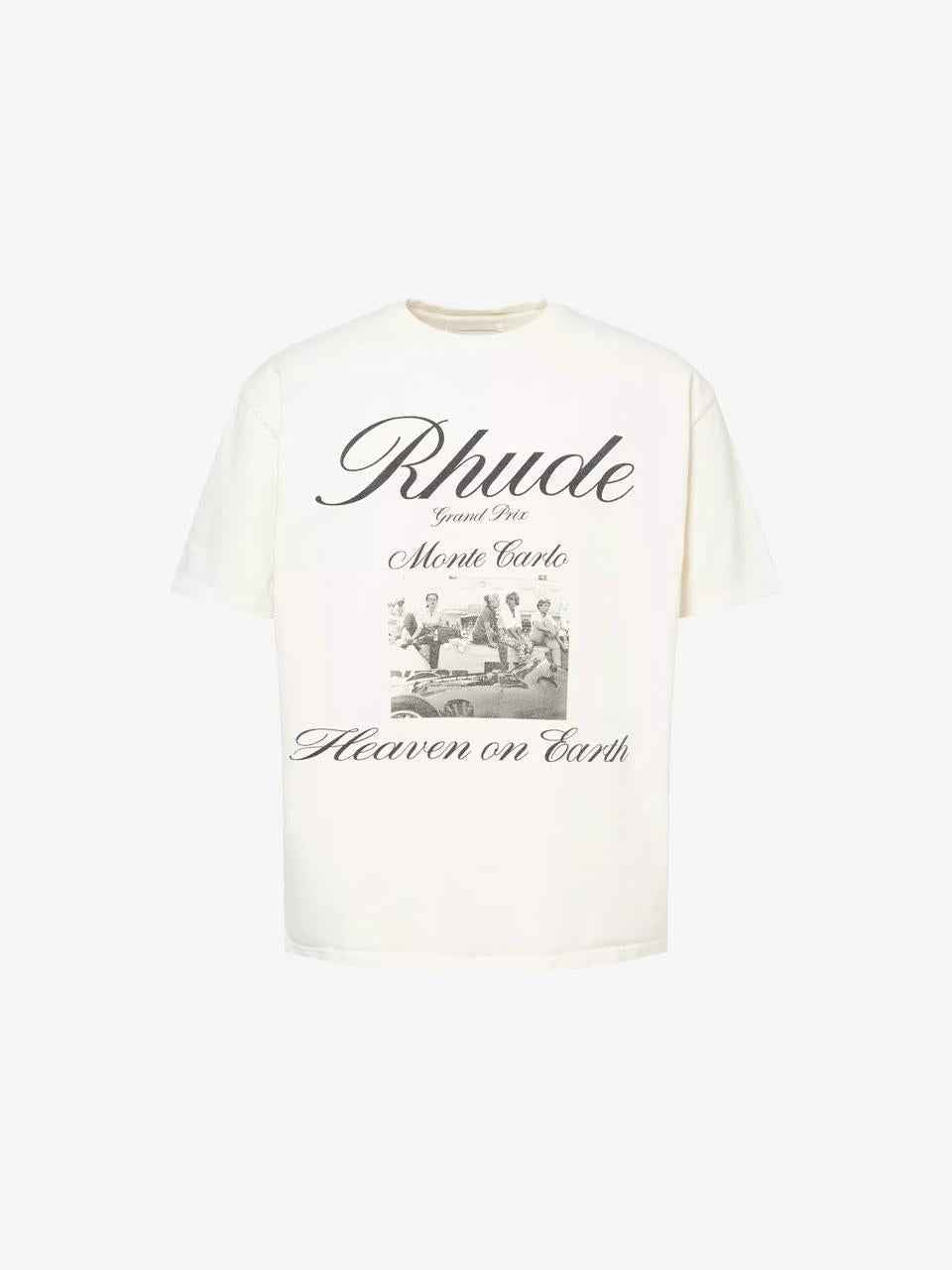 Rhude Heaven On Earth Tee 'Vintage White'