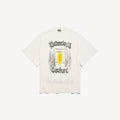 SALON DE COUTURE SHAPED T-SHIRT IN CREAM