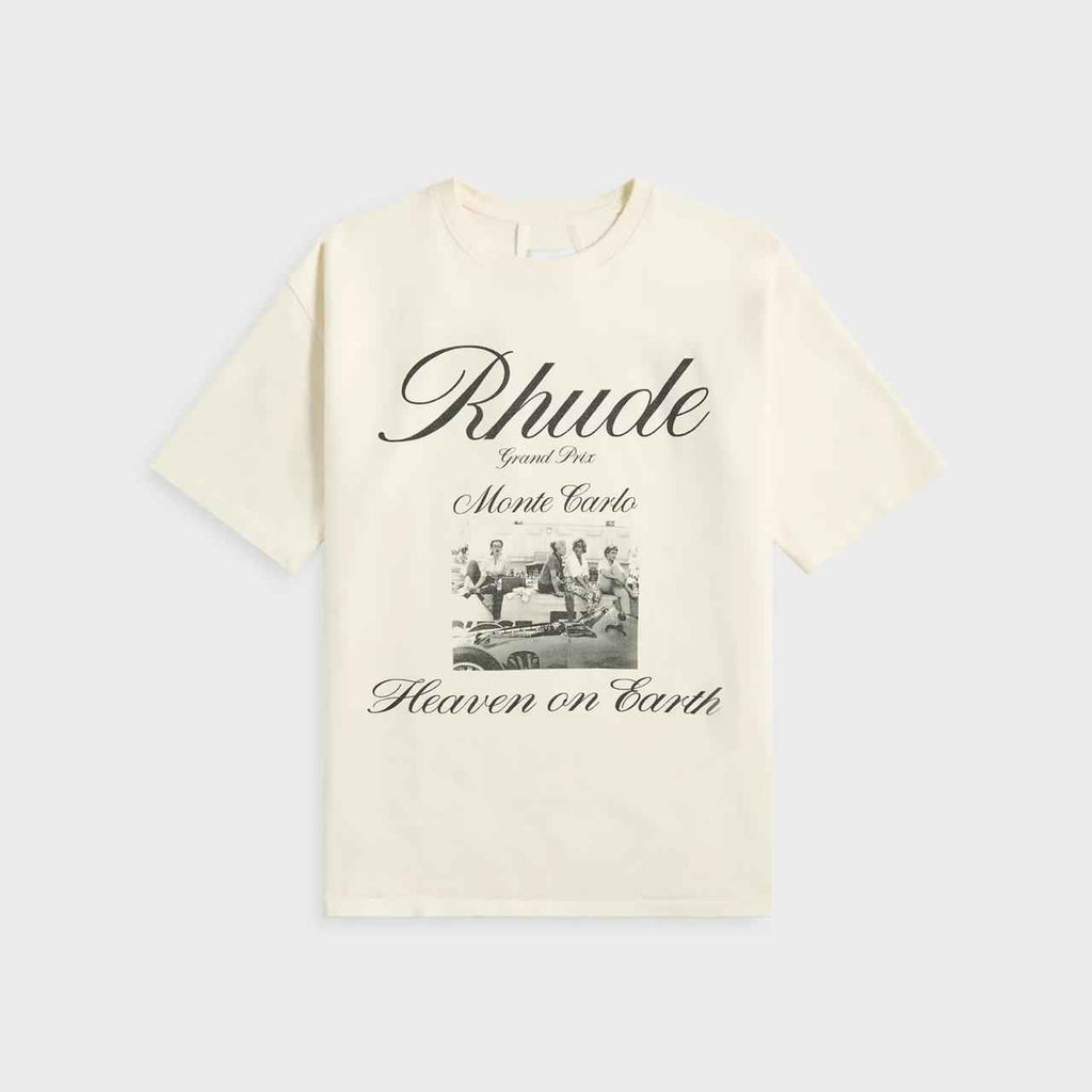 Rhude Heaven On Earth Tee 'Vintage White'