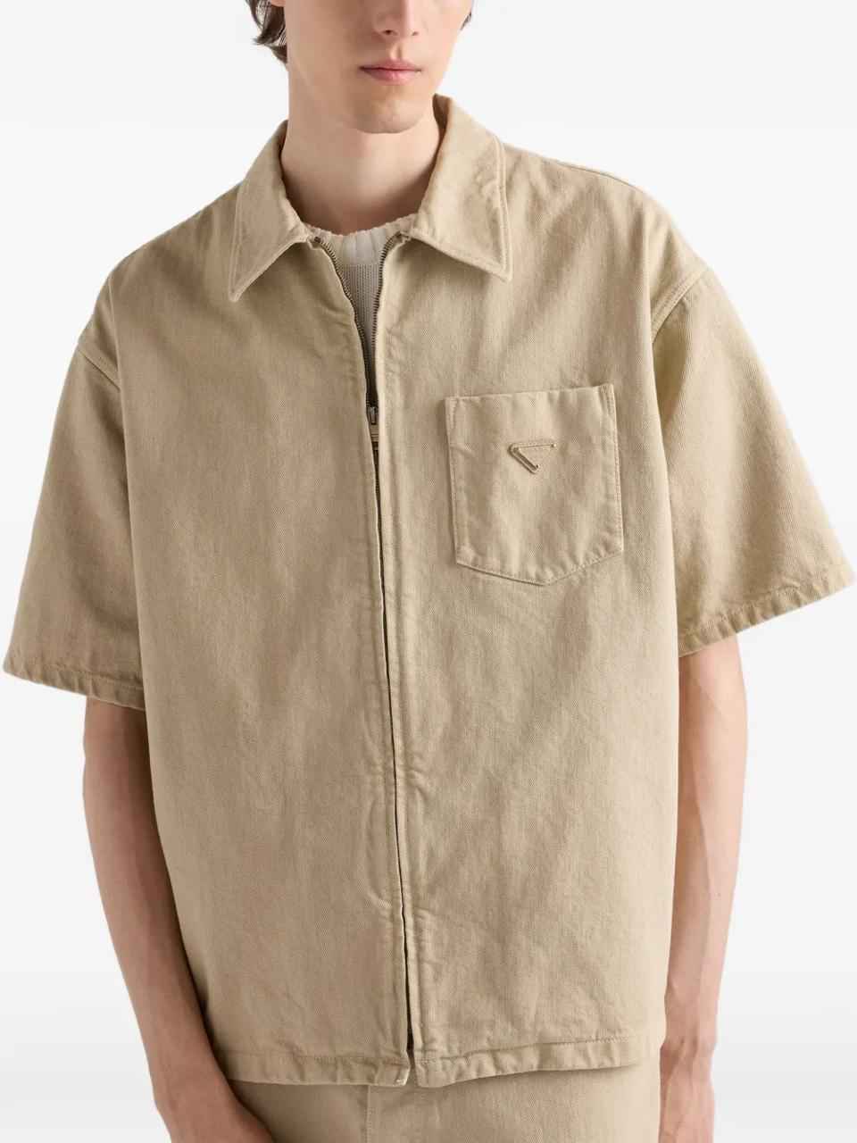 Prada old denim shirt