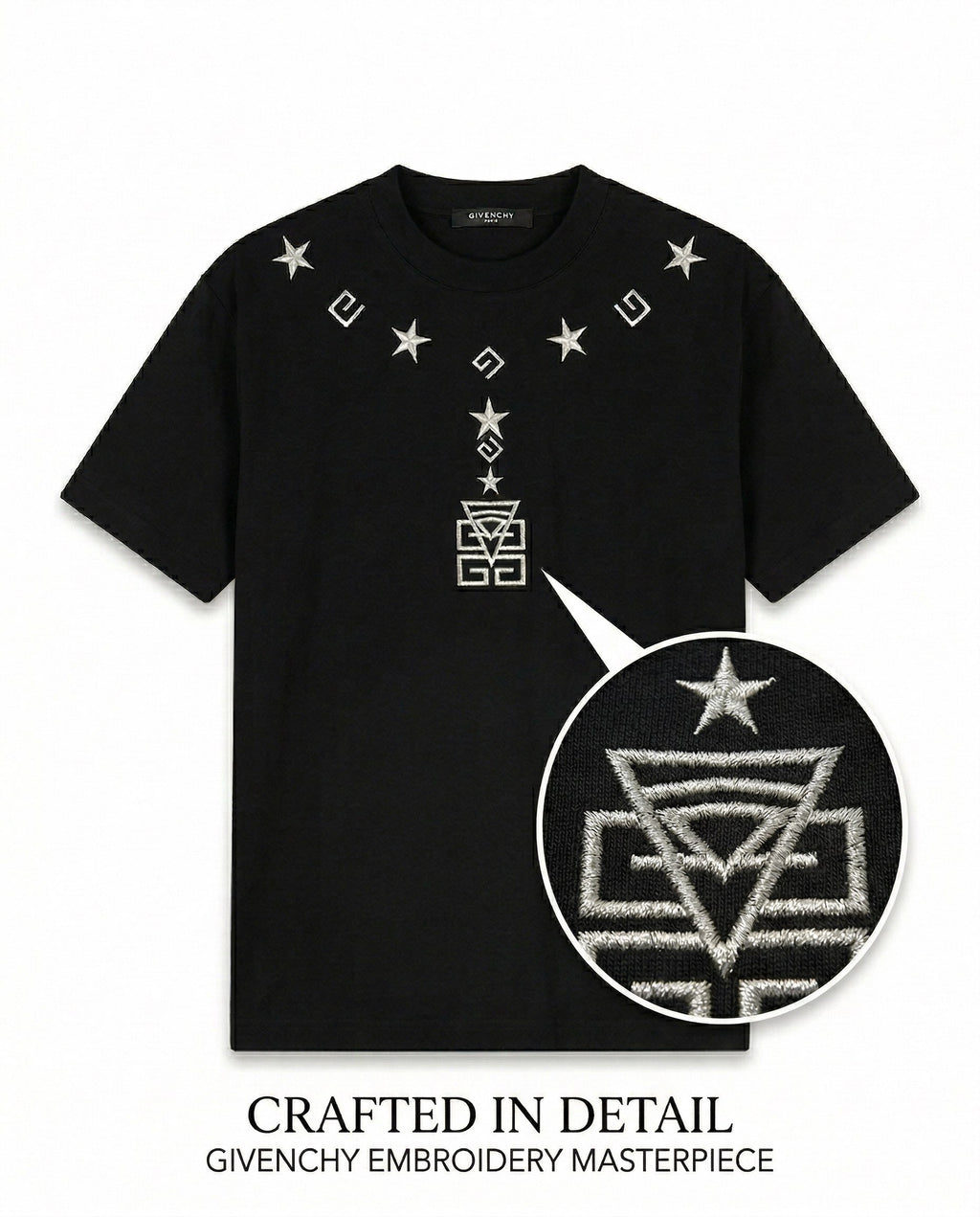 Givenchy emblem Black Tee