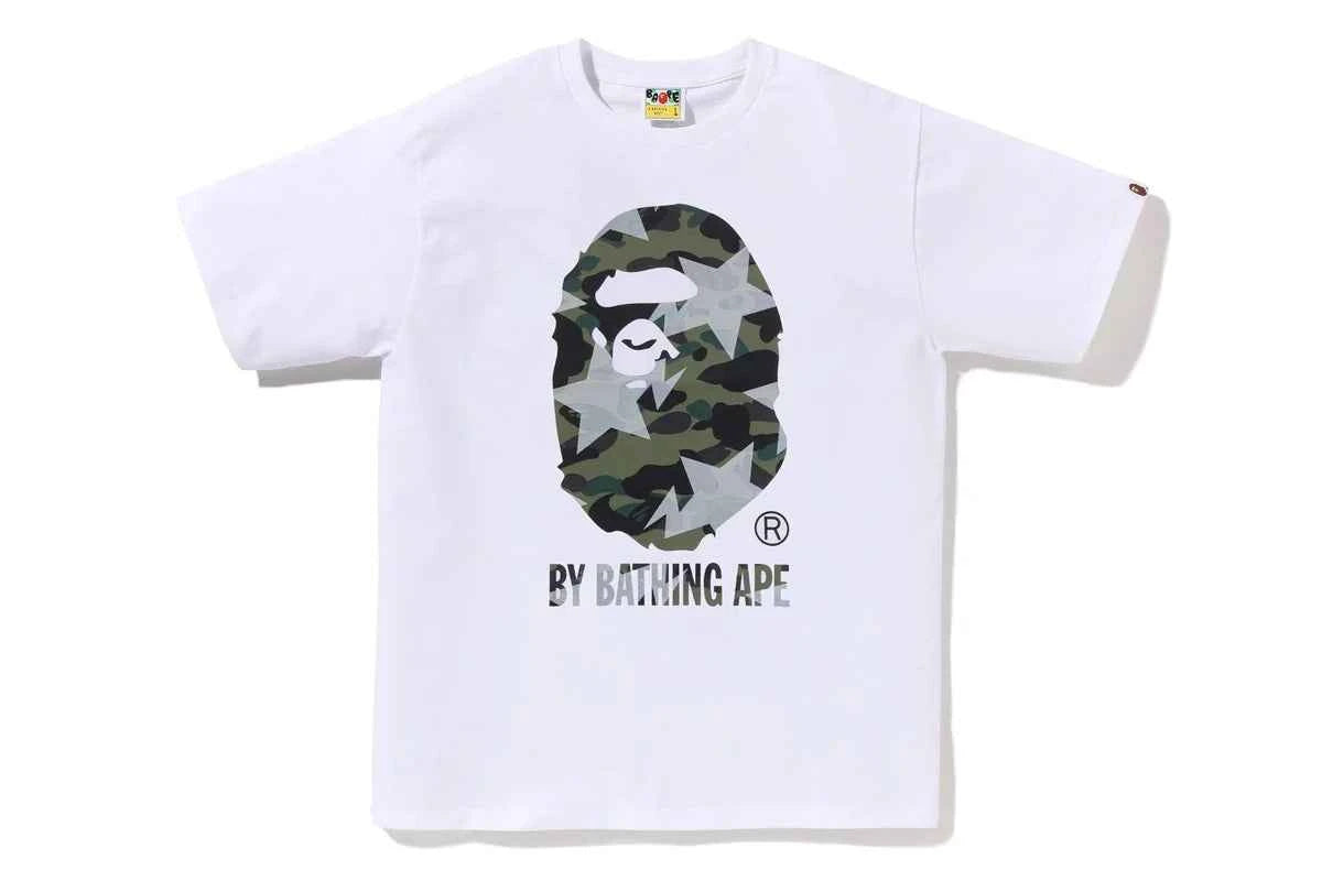 STA OVER PRINT 1ST CAMO BY BATHING APE TEE