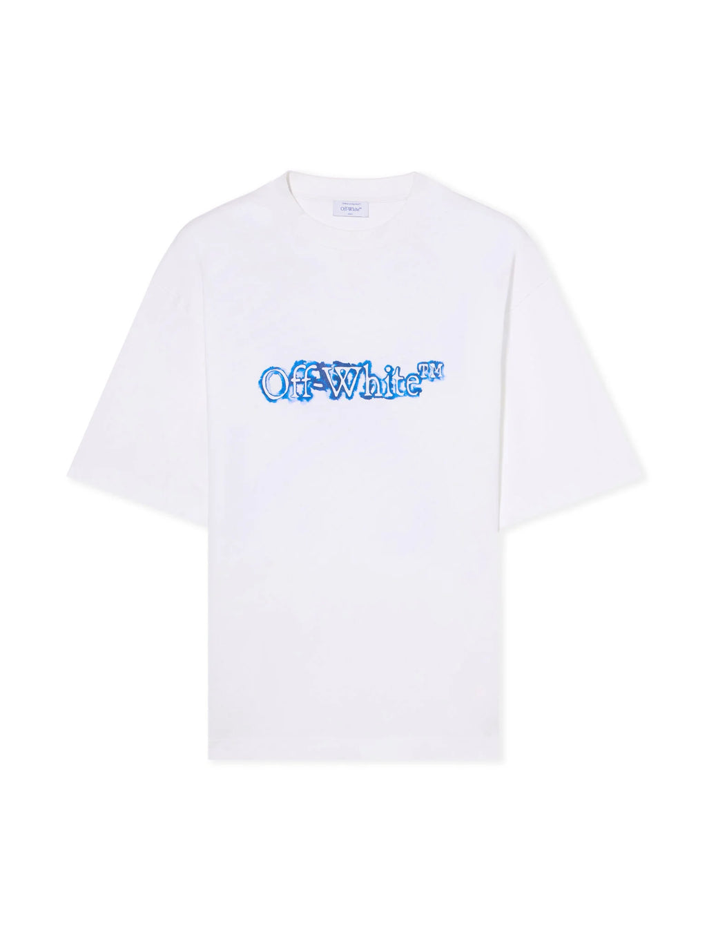 OFF WHITE Cloudy Arrow Skate Logo T-Shirt
