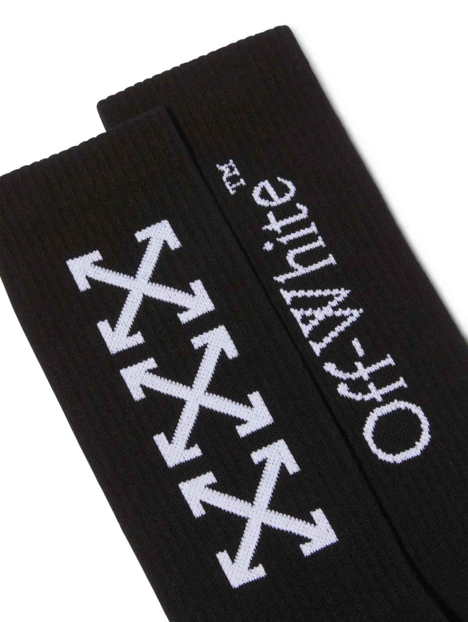 OFF WHITE TRIPLE ARROW LONG SOCKS