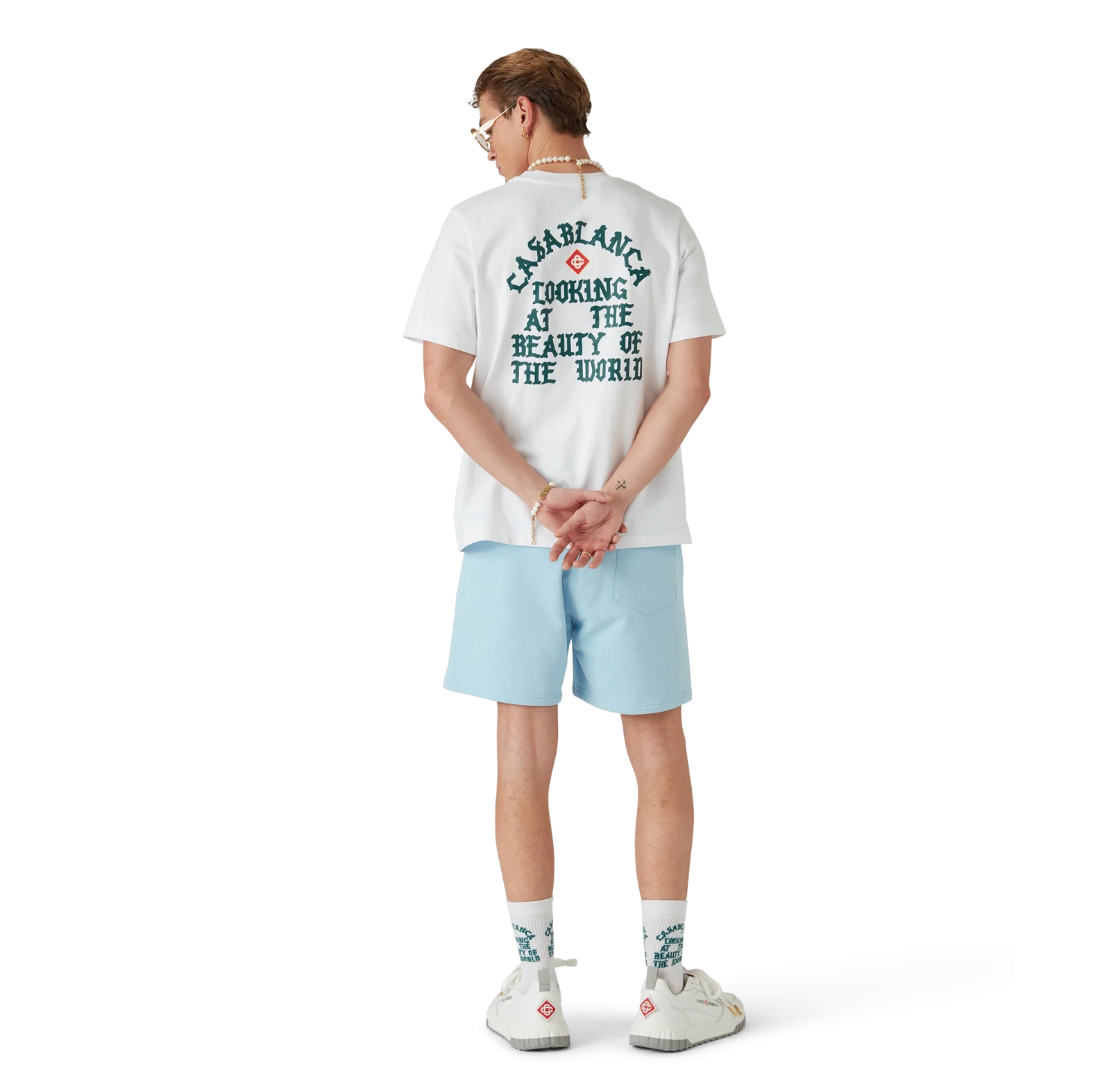 Casablanca Beauty Of The World Short Sleeve T‑Shirt