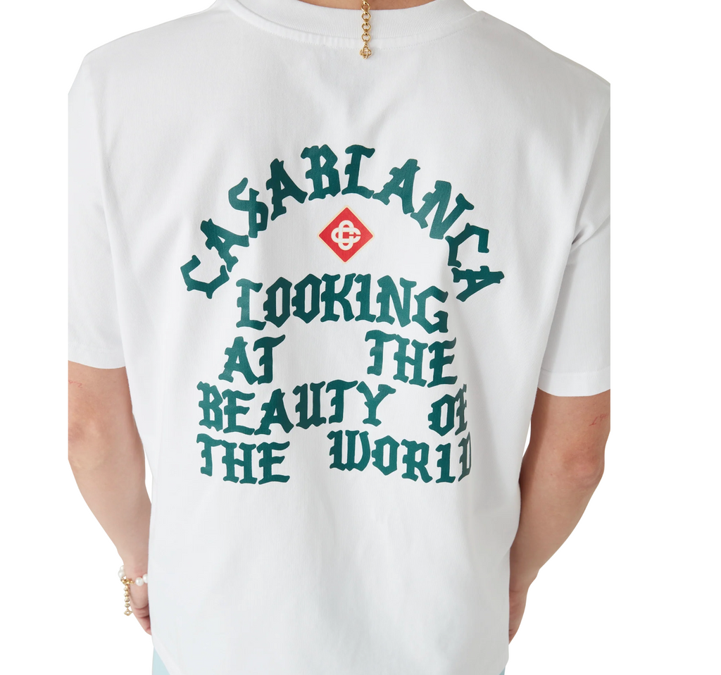 Casablanca Beauty Of The World Short Sleeve T‑Shirt