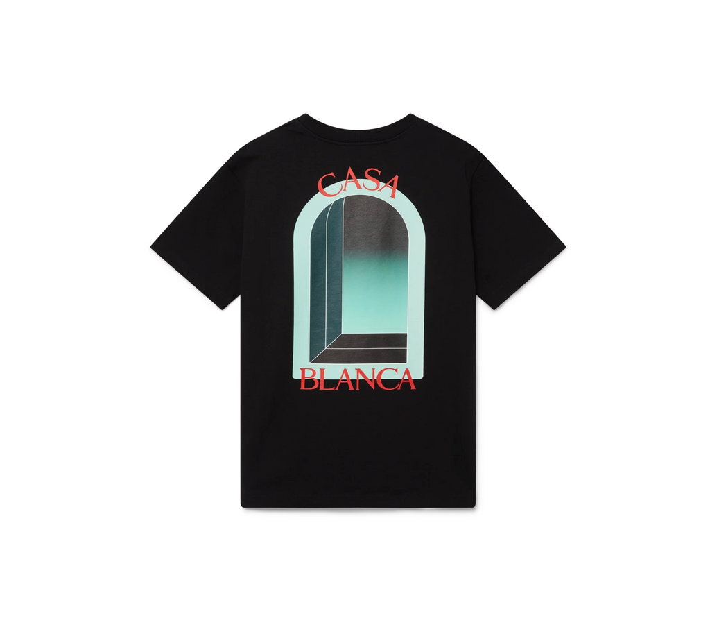 CASABLANCA L'Arche Short Sleeve T‑Shirt