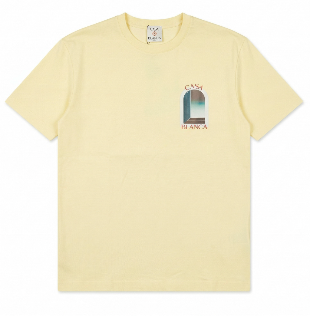 CASABLANCA L'Arche Short Sleeve T‑Shirt