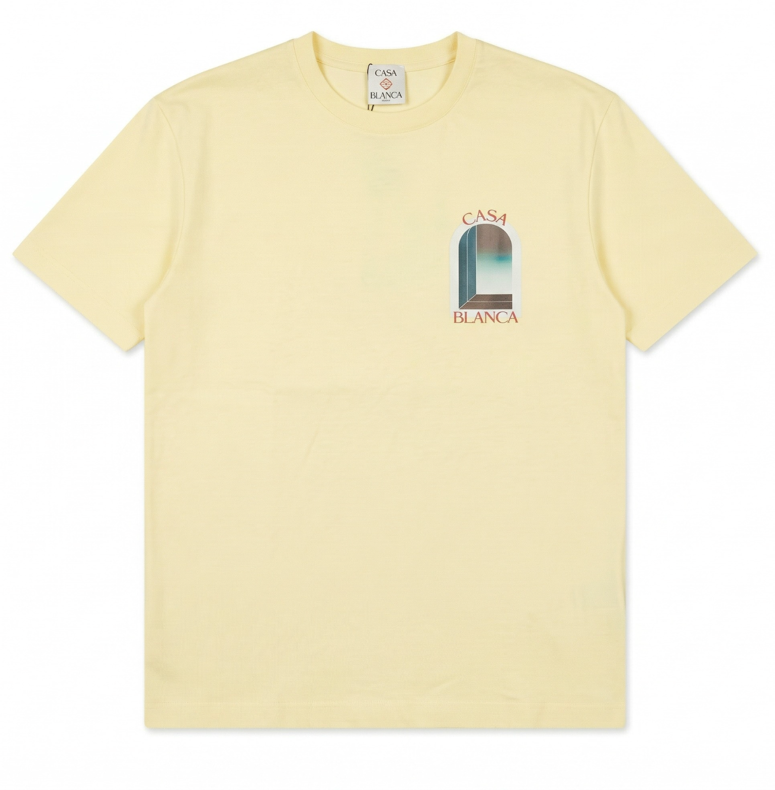 CASABLANCA L'Arche Short Sleeve T‑Shirt