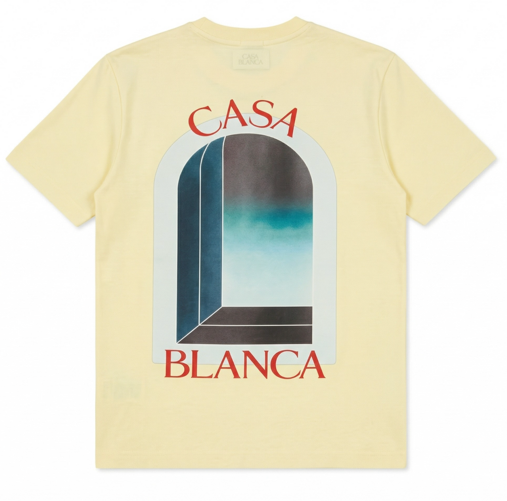 CASABLANCA L'Arche Short Sleeve T‑Shirt