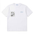 Off-White  Follow Faded Painting Skate T-shirt in Cotton white