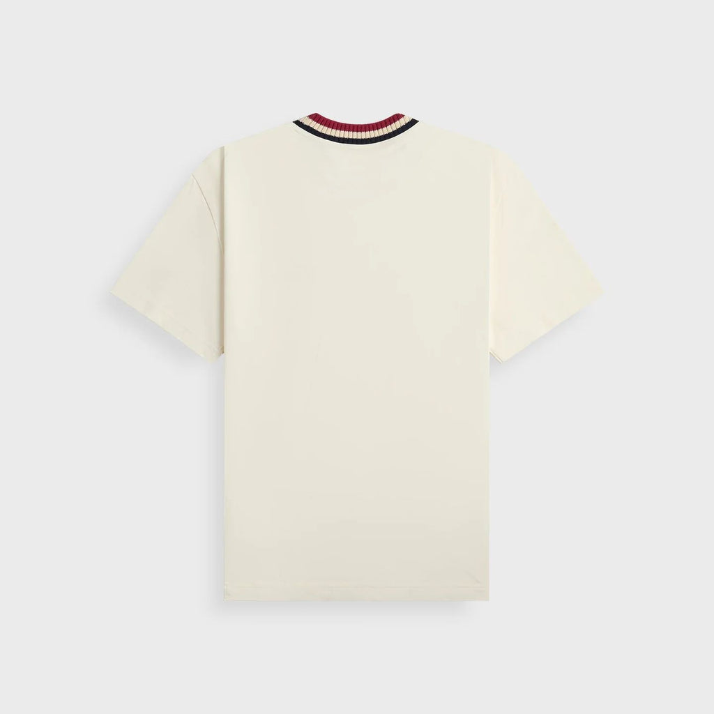 Moncler Men's Jersey Stripe-Ribbed Crewneck T-Shirt
