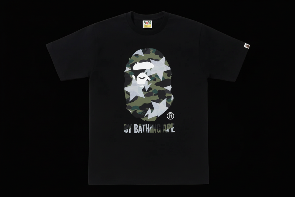BAPE Tee Black Background