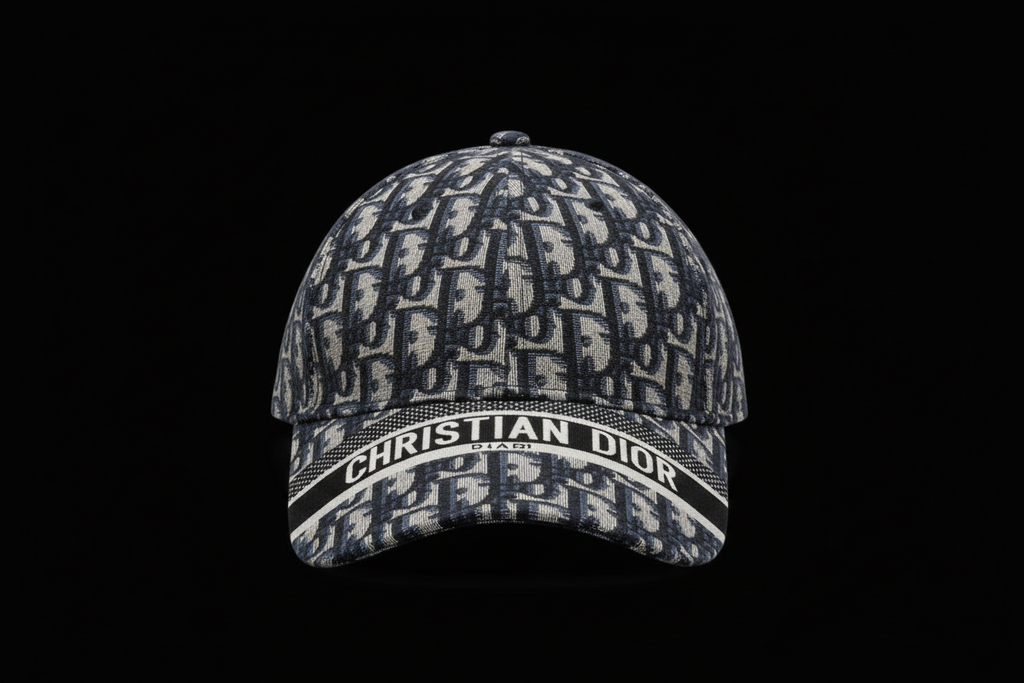 Christian Dior Cap – Black Background