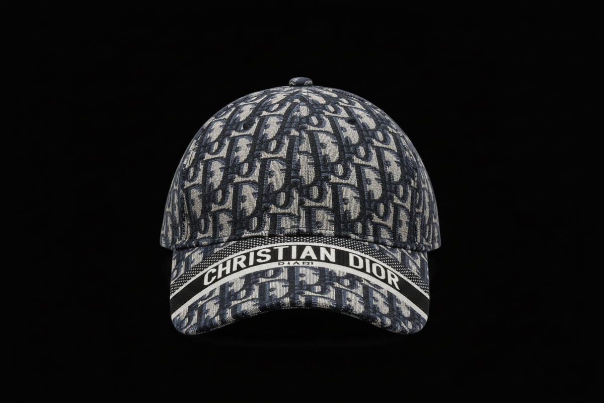 Christian Dior Cap – Black Background