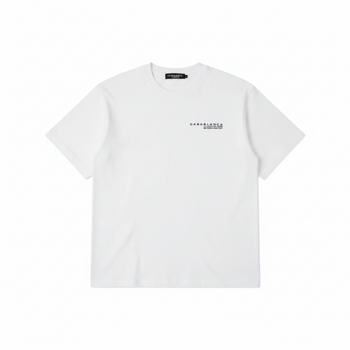 Casablanca Glitch Orchid Short Sleeve T‑Shirt