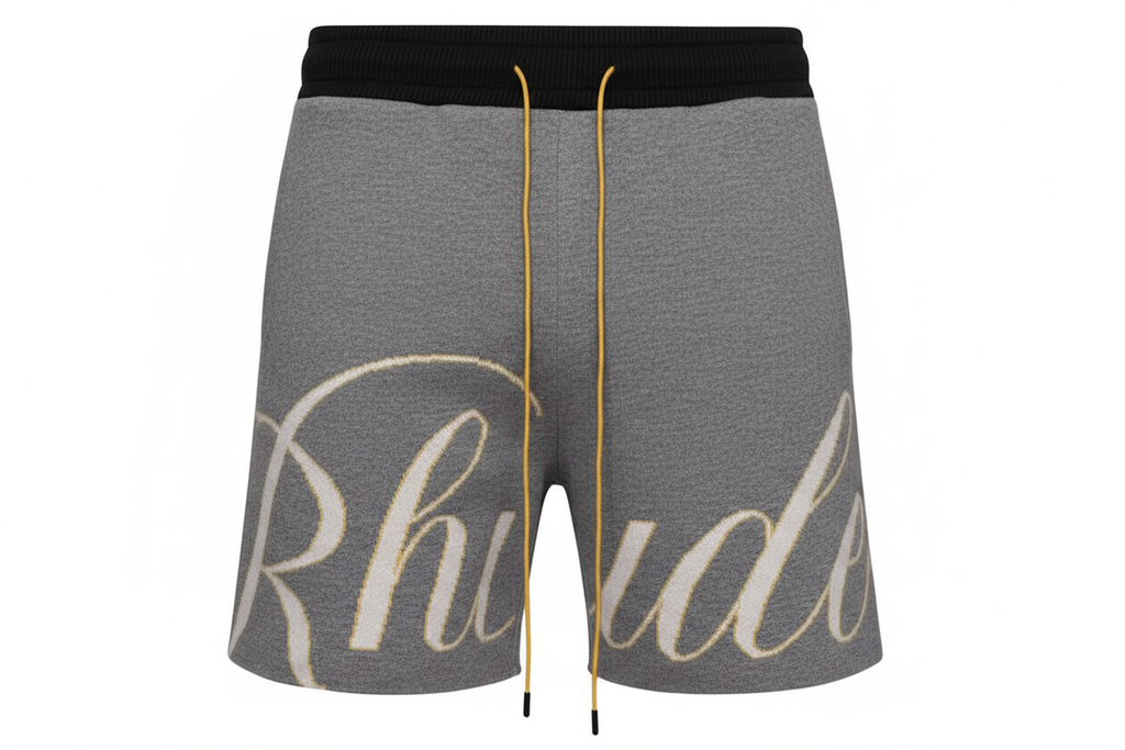 Rhude Shorts - Grey from Black